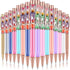 HESTYA 16 Pieces Ballpoint Pens - Flower Dynamic Crystal Pens for Birthday, Wedding, Home School Office Supplies