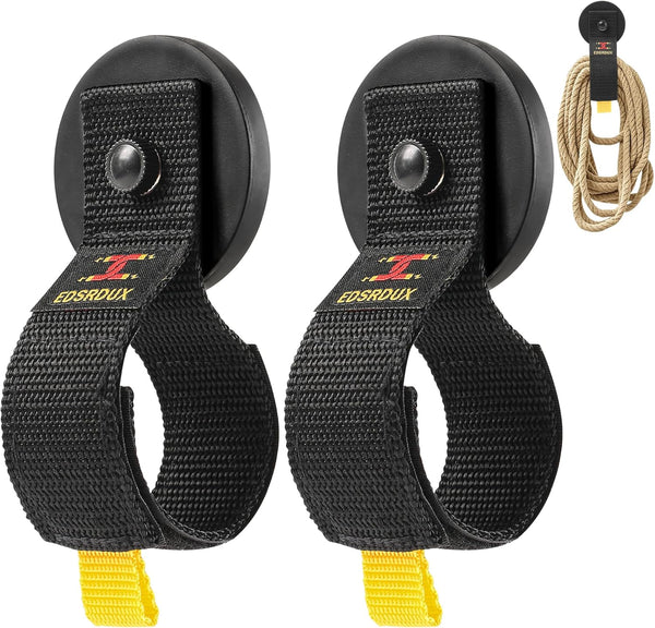 EDSRDUX Magnetic Hook Straps, Garage Storage Hook Ties for Cord Cable Wire