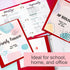BAZIC 3 Ring Binder 1/2" Economy View Binders Organizer, Red, Round Ring, Hold 100 Sheets