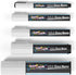 CHALKY CROWN 5pc White Chalk Markers, Non-Toxic Liquid Chalkboard Markers for Windows