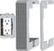 20 Pcs Wall Plate Spacer - Metal Flush Fit Device Leveling Plates for Electrical Outlet and Boxes