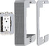 20 Pcs Wall Plate Spacer - Metal Flush Fit Device Leveling Plates for Electrical Outlet and Boxes
