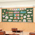 Boho Bulletin Board Decorations, 30Pcs Retro Classroom Decor with Inspirational Affirmation Daisy Floral Signs