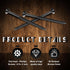 48 Pcs Oil Rubbed Bronze Wood Screws 9 x 3 Inch Extra Long Security