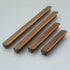 3" (3" Walnut Wood Drawer Pull Handle Rustic Dresser Knob Pulls Kitchen Cabinet Pull Hardware Hole Centers)