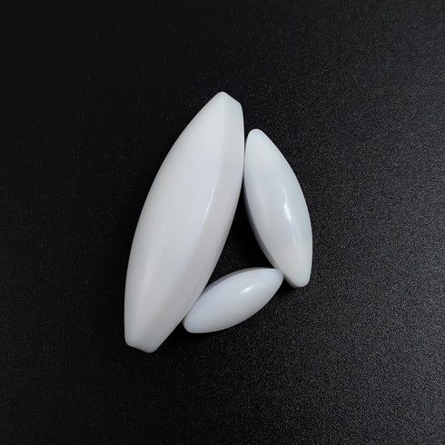 12Pcs PTFE Magnetic Stirrer Mixer Stir Bar, 30mm/1.18 inch Magnetic Laboratory Bar