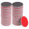 uxcell 50pcs 1500 Grit Sanding Sponge 3 Inch Hook and Loop Sponge