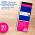 BAZIC PRODUCTS 2-Part 50 Sets 7 1/2" 2 3/4", (50 Sets/Pack), 2-Packs Receipts Book, Money Cash Rent Receipts