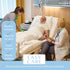 2 Pack 36 84 12 BLISSFORD - Fitted Hospital Bed Sheets with Elastic All Around for a Cotton Rich Soft Knitted Jersey