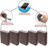 220 Grit Sanding Block - 12Pcs, Washable & Reusable Wet Dry Sanding Sponge Foam Sandpaper for Wood, Metal, Plastic