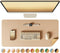 YSAGi Double-Sided Desk Pad, Eco Cork Leather Desk Mat Protector, Large Waterproof Blotter Pad