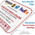 Leave Package Sign - Do Not Knock or Ring Doorbell, Dog Will Bark, 6" x 9", Waterproof PVC
