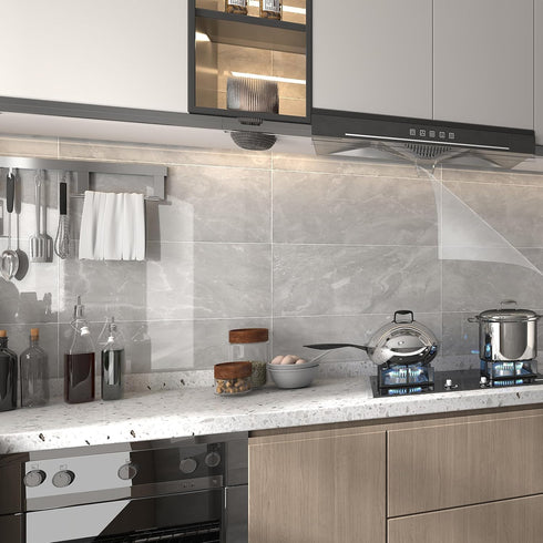 Clear Contact Paper Peel and Stick Wallpaper for Bathroom 15.8" 197"Wall Protector Removable Wallpaper for Countertops Vinyl Wall Protective Film Waterproof Wallpaper for Kitchen Backsplash Furniture by MILEPER