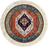 Antdean Round Persian Style Carpet Mouse Pad Vintage Miniature Bohemian Rug Desk Pad,