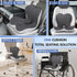 GKTKG 2-in-1 Set Truck Seat Cushion and Headrest for Truck Driver, Lumbar Support Car Cushions for Long Haul Driving