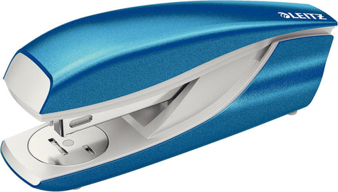 Leitz 55022036 NeXXT Series Wow Metal Office Stapler, 30 Sheet Capacity, Blue