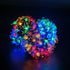 Selarlyt Outside100 Solar String Lights for LED Solar Flower Lights Outdoor Waterproof Solar Powered Outdoor Decorative