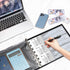 Pacific Mailer 7 Ring Check Binder, Dark Blue, 3-On-A-Page Holder, 500 Checks Capacity
