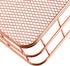 Hacaroa 4 Pack Rose Gold Wire Mesh Basket, Metal Desk Drawer Organizer for Cosmetics, Stationery, and Snacks