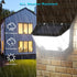 Kasonic 122 LEDs Solar Lights Outdoor, Ultra-Bright Motion Dual-Sensor Wall Lights with 300 Wide Angle, Cool White-2