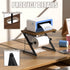 Label Holder for Rolls and Fan-fold Labels, Shipping Thermal Label Holder for Desktop Thermal Printer, Thermal Printer