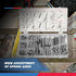 Spring Assortment Set, NEIKO 50456A, 200 Piece, Zinc Plated Steel Mechanical Compression Springs