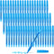 Fuutreo 60 Pack Pastel Highlighters, Bright Color Chisel Tip Dry Quickly Safe Pens for Adults Home School Office (Blue)