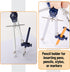Mr. Pen Professional Geometry Set - 7 pcs Metal Compass with Shatterproof Storage Box, Drafting Tools