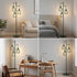 Dimmable 3 800 Bulbs Torondo Industrial Floor Lamps for Living Room, Green Tree Standing Tall Lamps with Elegant
