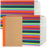Leelosp 78 Pack A5 Kraft Notebooks Bulk - Lined Composition Journals, Travel Notepad Set, Kraft Cover, Fresh Color