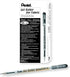 Pentel Gel Roller for Fabric, 1.0mm, Bold Lines, Permanent Black Ink, Box of 12 (BN15-A)