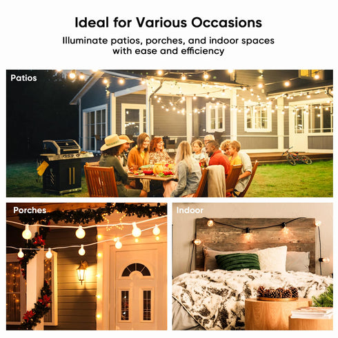 TREATLIFE Dimmer Plug with 100FT Wireless Remote Control, IP44 Weather Resistance, Outdoor Dimmer for Lights, Max Power