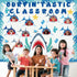 Shark Bulletin Board Kit, Under The Sea Classroom Decorations, DIY Photo Set Ocean Theme Paper Cutouts for Kids Decor