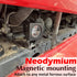 185lbs 1/4-20 Duty,2PCS MUTUACTOR Neodymium Pot Magnets,Anti-Broken Female Threaded Mounting Magnets Heavy Strong Rare