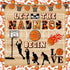 gisgfim Basketball Bulletin Board Decoration Set, Background Paper & Borders for Classroom School Game Craft