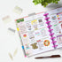 Avery Multi-Use Ultra Tabs, 2" x 1.5", Holographic Iridescent Designs, 18 Repositionable Page Tabs (74145)