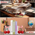 Wovnet 2 Pcs Pink Bow Cherry Bookends Wooden Pink Bookends Shelves Coquette Room Decor Cute Cherry Figurine Book Ends