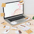 CJiangpo 30Pcs Marshmallow Sticky Notes, Cute Cartoon Notepad, 600 Sheets for Classroom Rewards Party Favors