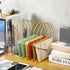 Kosiz 2 Pcs Large Desktop Document Holder, 9 Slots Metal Wire File Sorter, Mail Organizer for School, Office, Home