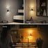 2 Pack 3CCT 10/50/100LM Amber/3000K/5000K JandCase Night Lights Plug into Wall, Color Changing Night Light, Adjustable