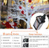 75 200 8 Christmas Lights Cool White, Ft LED Christmas String Lights Connectable, Modes, Timer, Waterproof Fairy