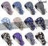 Satin Lined Scrub Caps with Buttons & Sweathand, Surgical Caps for Women