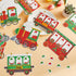 60pcs Set Christmas Theme Cutouts Xmas Trains Bulletin Board Decoration Christmas Train Paper Cut-Outs Classroom Decor