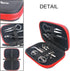 DIY Tool Kit, 9 in 1 Tweezers, Pliers, Screwdriver, Steel Brush with Zipper Case for Home and Jewelry Repairs