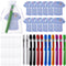 Lewtemi 12 Pack Penlight for Nurse Bulk LED Reusable Diagnostic Pen Light