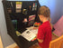 Plan Station (WS3700) Mini Portable Standing Desk, Workbench, Work Station, Storage for Jobsite, Garage, Office, Shop