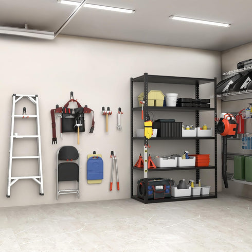 15 TORACK PCS Garage Storage System Hooks, Shelving Hooks for Keyhole Shelving Units Wall Mount Utility Hooks