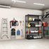 15 TORACK PCS Garage Storage System Hooks, Shelving Hooks for Keyhole Shelving Units Wall Mount Utility Hooks