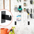 16 Pcs Gridwall Mount Brackets with Screws for Grid Panels, Clothing Store Retail Display, Garage Wall Organization