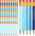 Crtiin 50 Pieces Baby Shower Pencils for Games, Mini Pencils with Erasers, 4 Inch Presharpened for Wedding School